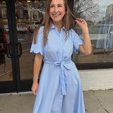 Seaside Stroll Midi Dress