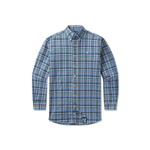 Franklin Plaid Performance Dress Shirt - Navy & Dark Green