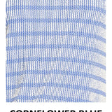 Raised rib striped top