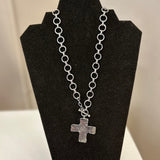 Silver Cross Necklace