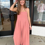 In the Past Flowy Jumpsuit