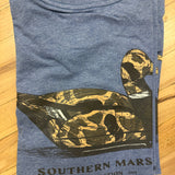 Vintage Duck Decoy Tee with Camo
