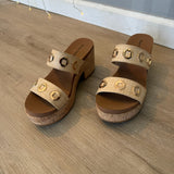 Golden Coast Platform Sandals