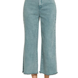 Acid Wash Denim Colored Pants