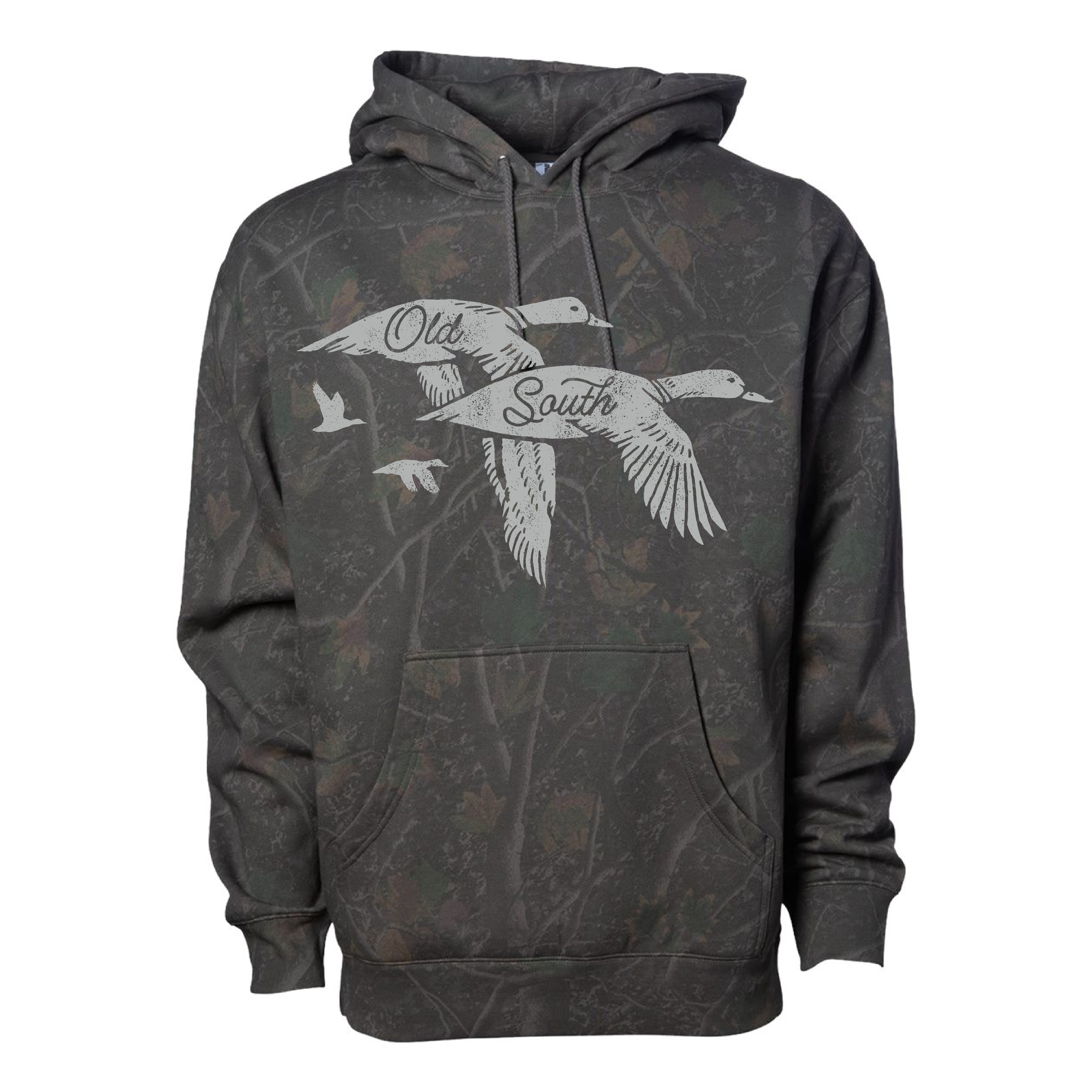 Old South Duck Pair Hoodie - Darkwood Tree Camo