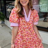 Flirty Floral Mini Dress