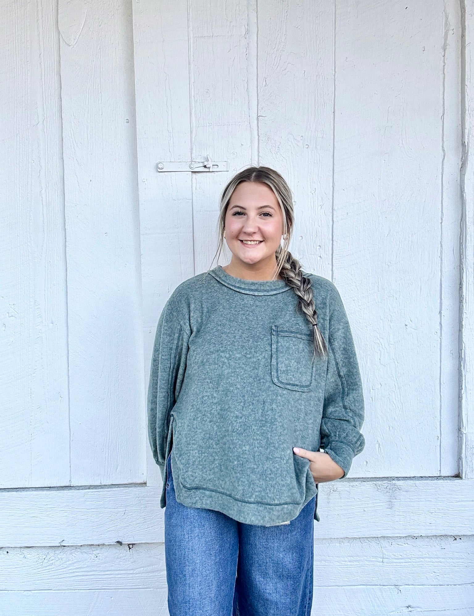 The Oaklyn Cozy Pullover Top - 4 colors