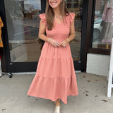 Sunset Serenity Midi Dress