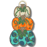 Pumpkin Trio Door Hanger
