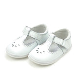 L’Amour Dottie Scalloped T-Strap Mary Jane (Baby)