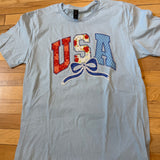 USA floral Tee