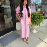Picnic in the Park Gingham Midi Dress