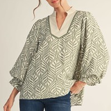 The Rowe Bell Sleeve Blouse