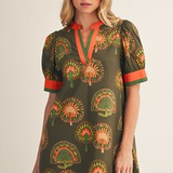 Wrapped in Warmth Mini Dress