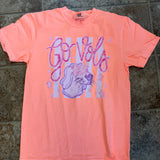 Preppy Go Vols Graphic Tee