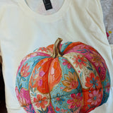 Floral Fun Pumpkin