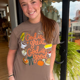 God Is Great, God Is Good Thanksgiving Tee