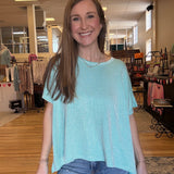 Comfort Ribbed Basic Top