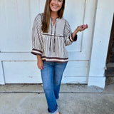 Secret Stripe Top