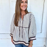 Secret Stripe Top