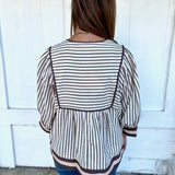 Secret Stripe Top