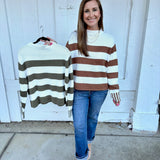 Sassy Stripe Sweater