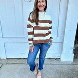 Sassy Stripe Sweater