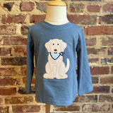 Boys Pup applique tee