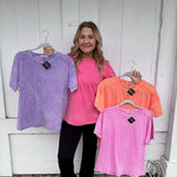 Basic Acid Wash Spring Tees