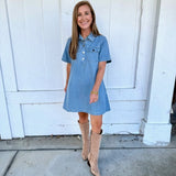 Daisy Denim Dress
