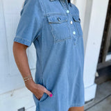 Daisy Denim Dress