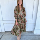 Priscilla Print Maxi