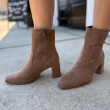 Make You Wish Suede Bootie