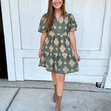Perfectly Print Short Dress