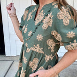 Perfectly Print Short Dress