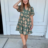 Perfectly Print Short Dress