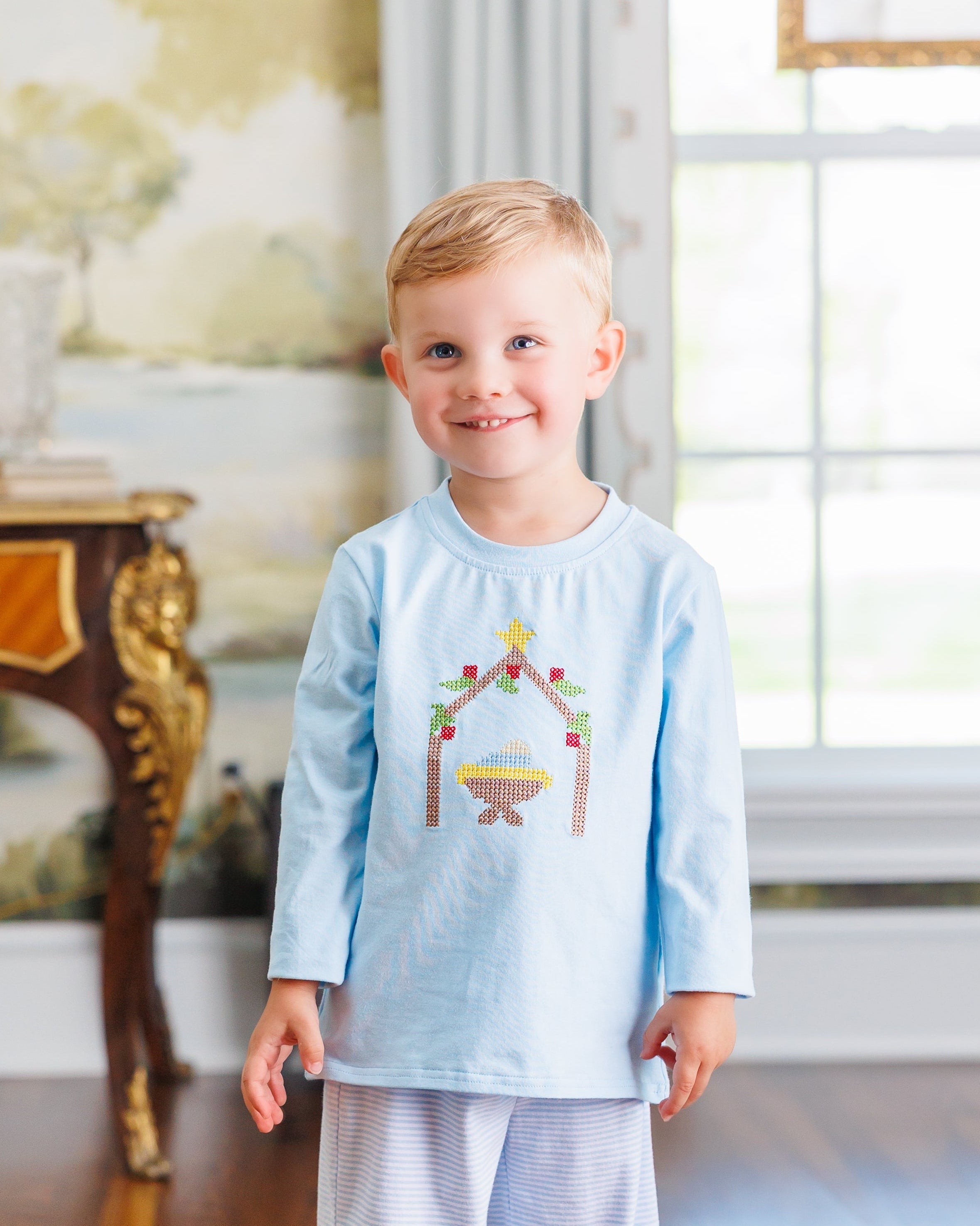 Away in a Manger Kids Tee