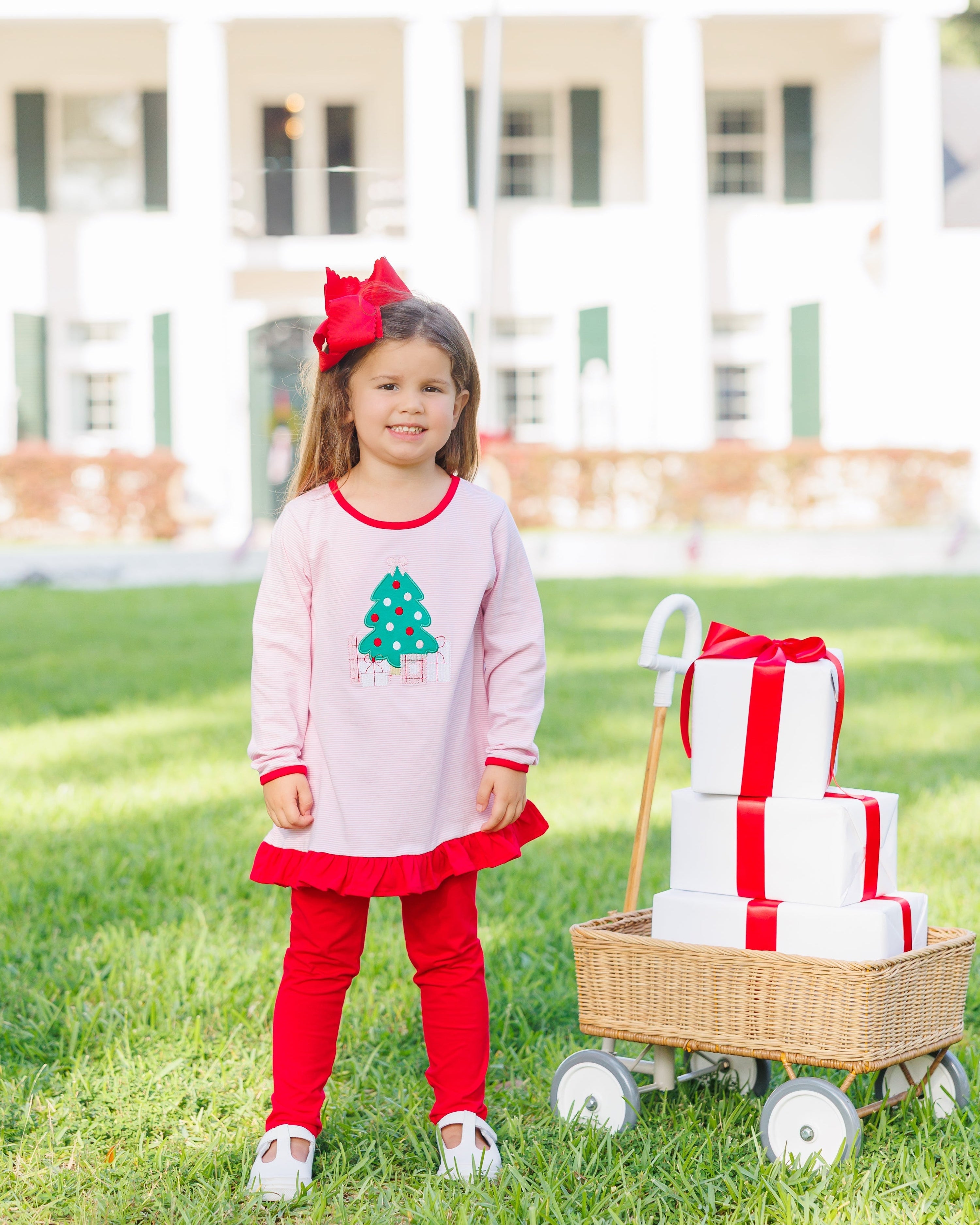 Underneath the Tree Ruffle Pants Set