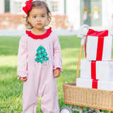 Underneath the Tree Ruffle Baby Romper