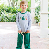 Christmas at the Camp Boys Pants Set