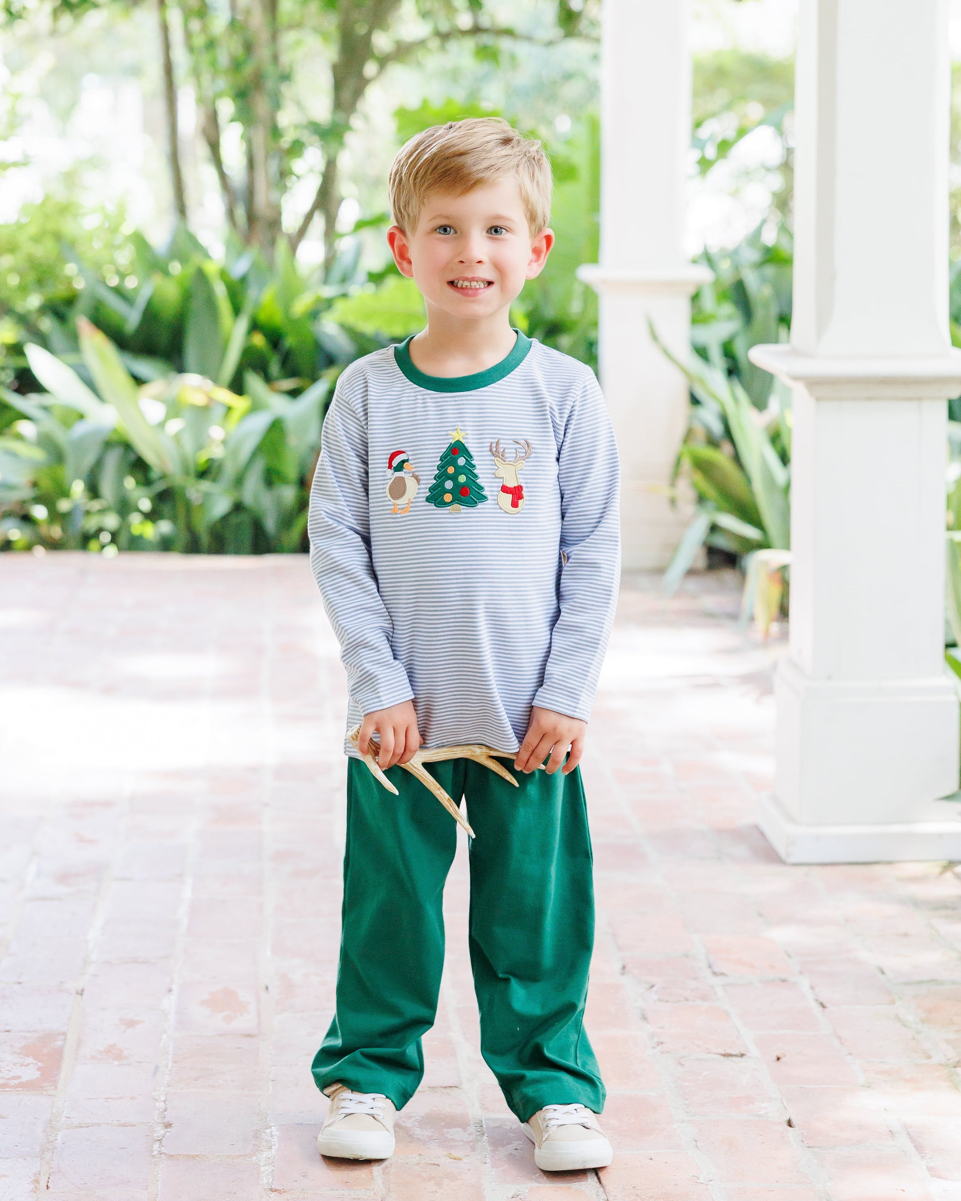 Christmas at the Camp Boys Pants Set
