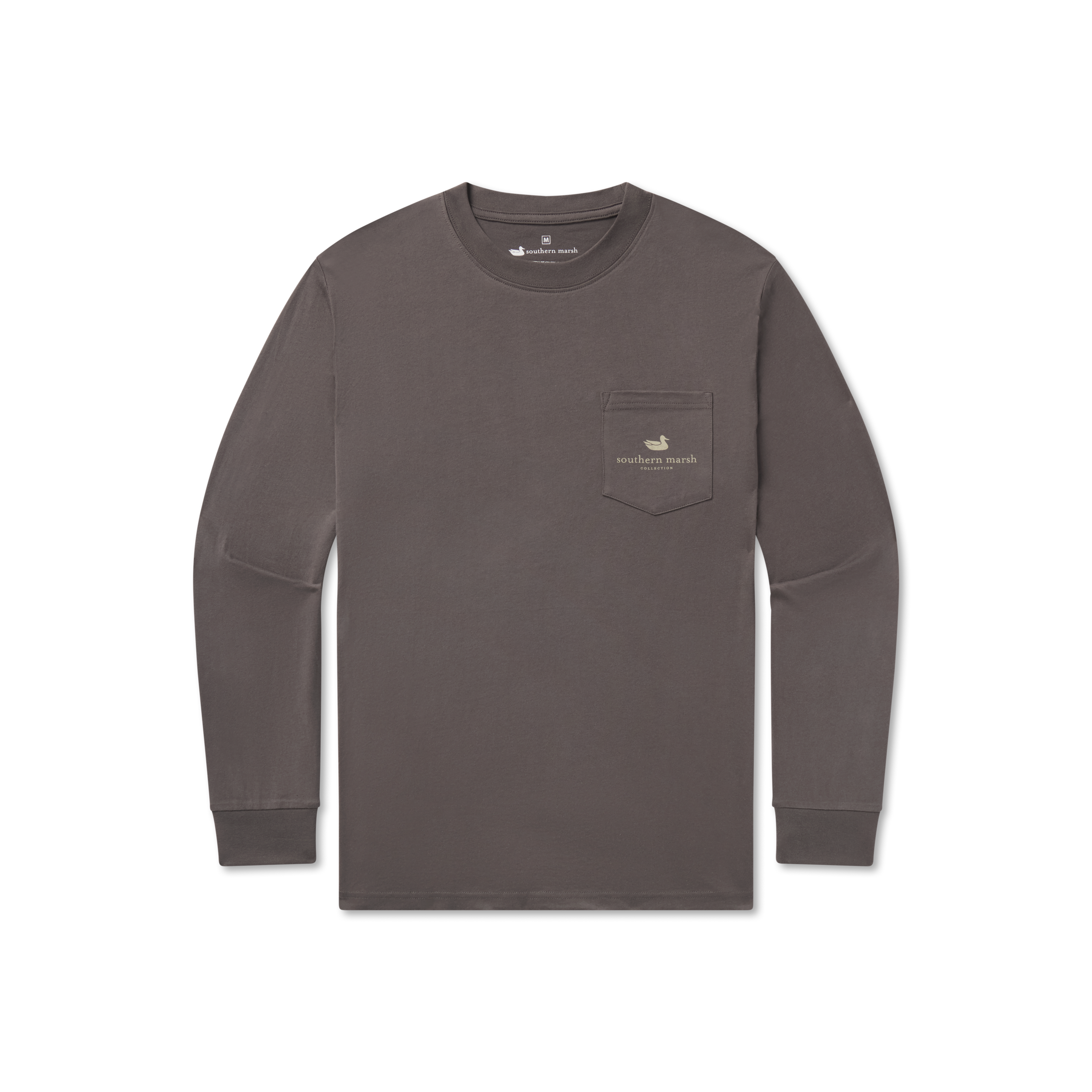 Duckstamp Pintail Long Sleeve Tee - Iron Gray