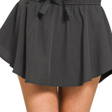 Soft woven active skorts