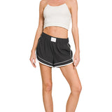 Soft woven lined dolphin shorts
