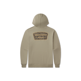 Surfside Hoodie Branding Retro Camo in Stonewall Olive, back