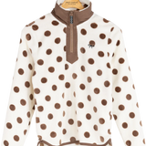 Polka-Dot Pullover