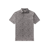 Youth Marsh Performance Polo - Retro Camo - Light Grey