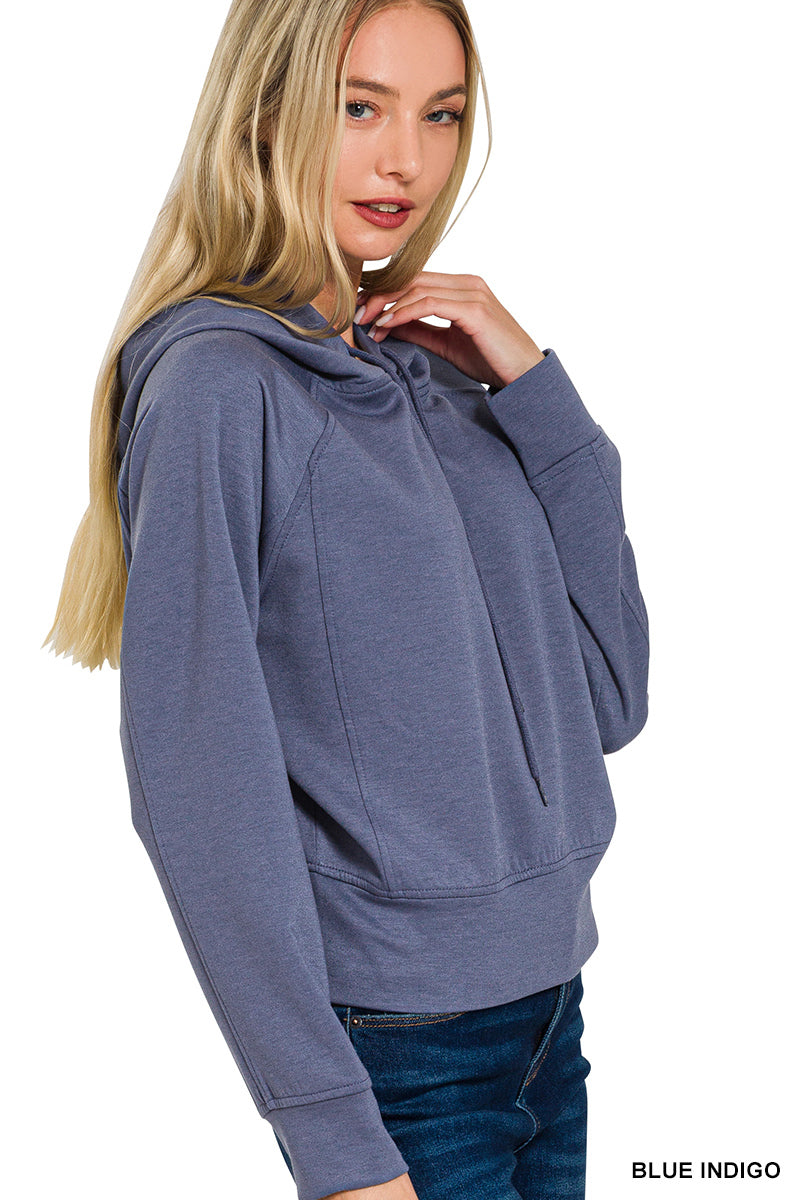 Everyday Pullover Hoodie - Blue Indigo