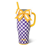 Gameday Gingham Swig Tumbler
