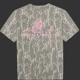 Mossy Oak Goose Pink Logo Graphic Tee